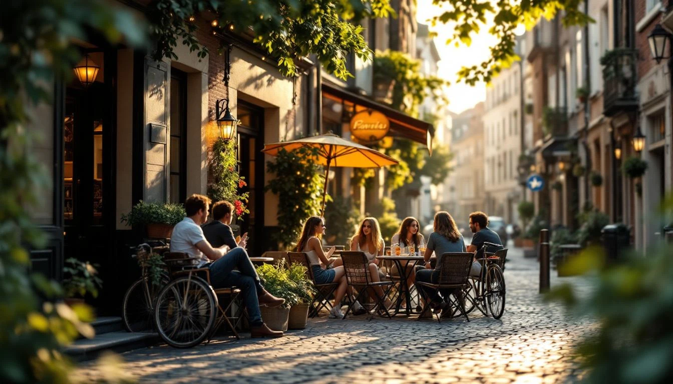 Quartiers étudiants à Tours