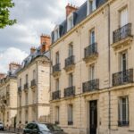 Immeubles haussmanniens à Tours, quartier résidentiel proche des Prébendes, LMNP